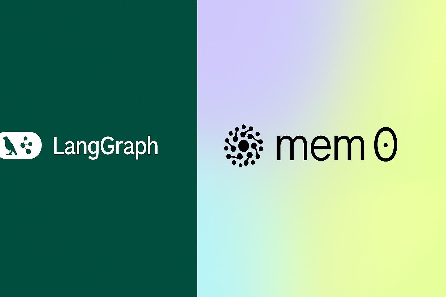 LangGraph and Mem0 integration architecture for AI agents with persistent memory